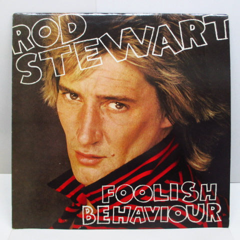 ROD STEWART - Foolish Behaviour (UK Orig.LP+Poster、Mail Order Insert)