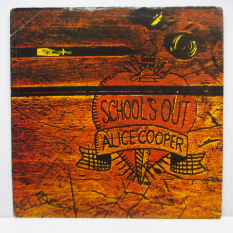ALICE COOPER - School's Out (UK Re 7"+PS/ K 16287)
