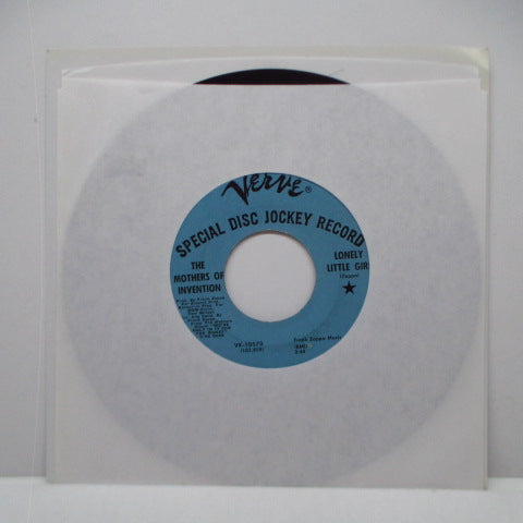 FRANK ZAPPA (MOTHERS OF INVENTION) - Lonely Little Girl (US Promo 7")