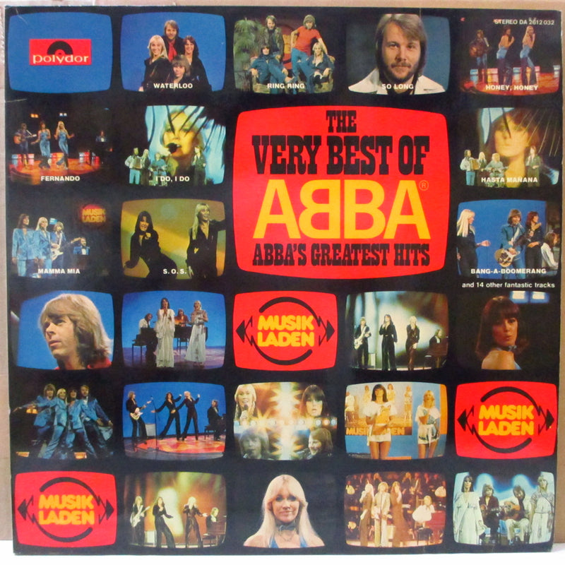 ABBA (アバ)  - The Very Best Of ABBA - ABBA's Greatest Hits (German 2ndプレス 2xLP/コーティング見開きジャケ)