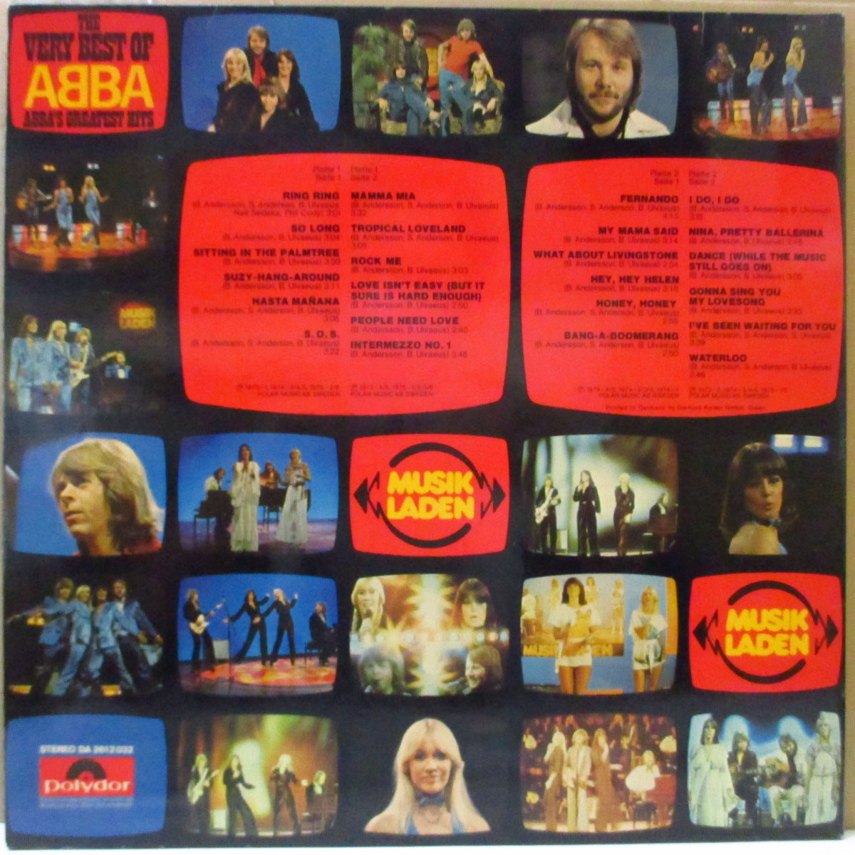 ABBA (アバ)  - The Very Best Of ABBA - ABBA's Greatest Hits (German 2ndプレス 2xLP/コーティング見開きジャケ)