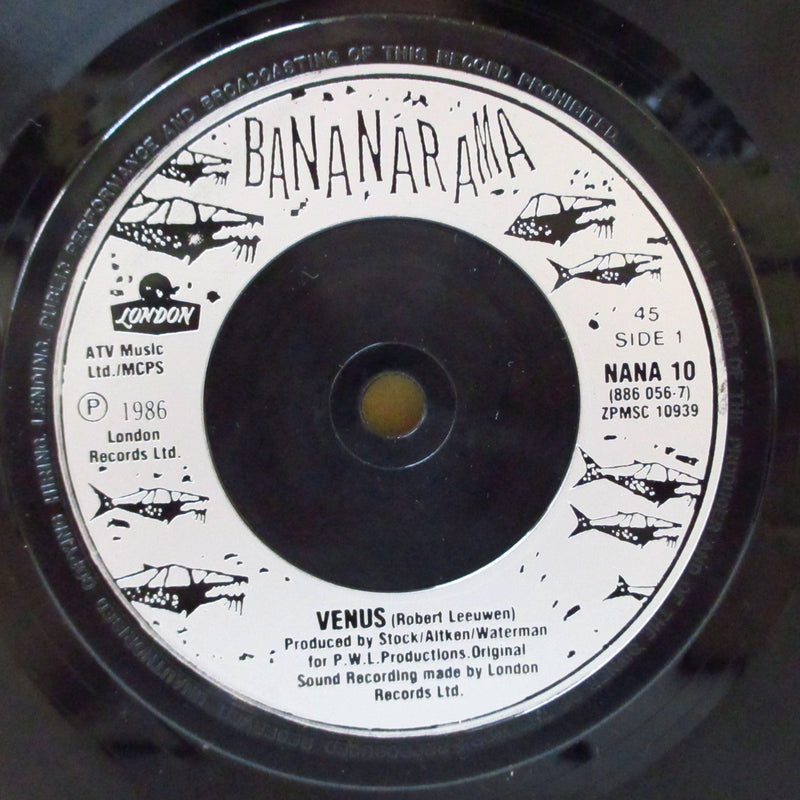 BANANARAMA (バナナラマ)  - Venus (UK オリジナル 7"+マット・ソフト紙ジャケ)