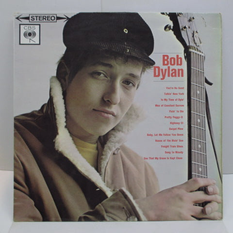 BOB DYLAN - Bob Dylan (1st) (UK Orig.Stereo LP/CFS)