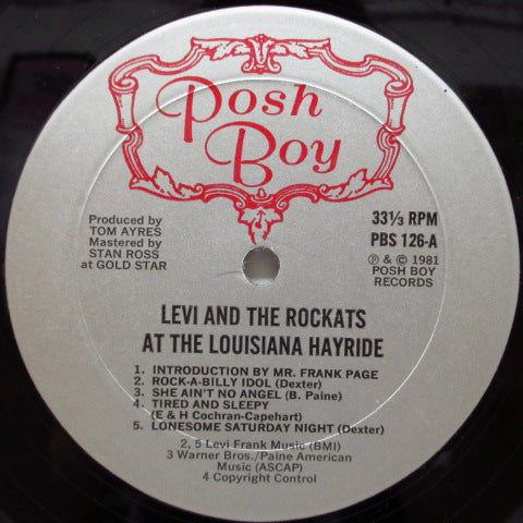 LEVI & THE ROCKATS - The Louisiana Hayride (US Orig.LP)