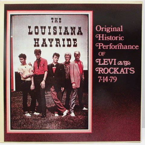 LEVI & THE ROCKATS - The Louisiana Hayride (Dutch Orig.LP)