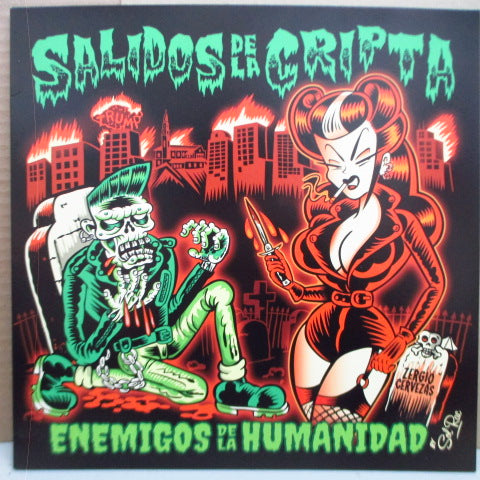 SALIDOS DE LA CRIPTA - Enemigos De La Humanidad (German Orig.LP)