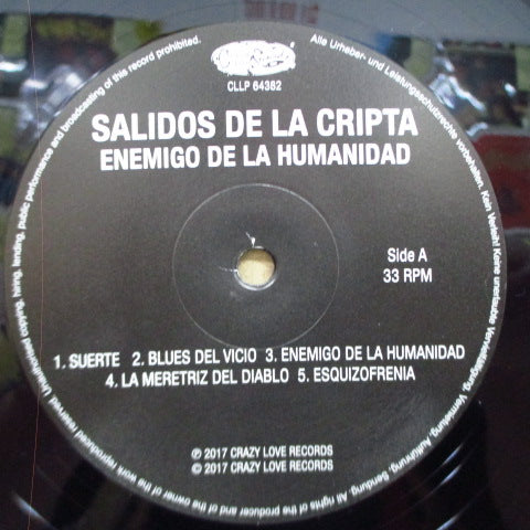 SALIDOS DE LA CRIPTA - Enemigos De La Humanidad (German Orig.LP)