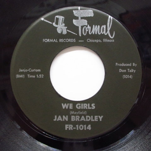 JAN BRADLEY - We Girls / Curfew Blues