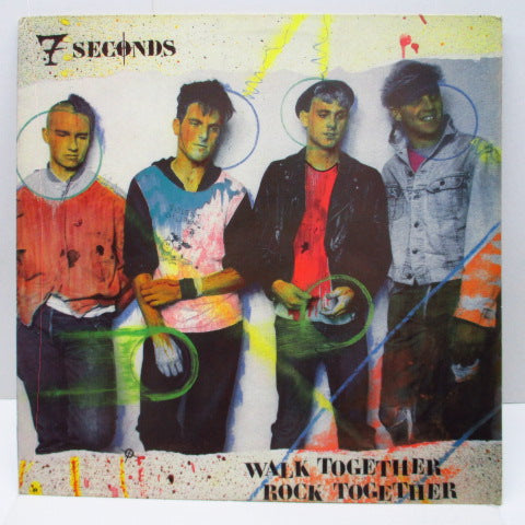 7 SECONDS - Walk Together Rock Together (US Reissue 14 Tracks LP)