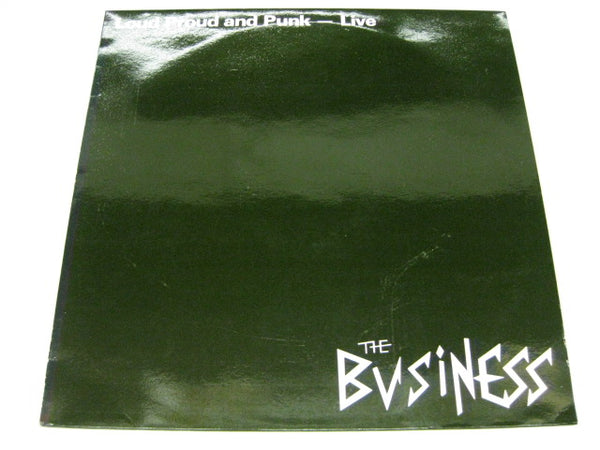 BUSINESS, THE - Loud Proud And Punk - Live (UK Orig.LP)