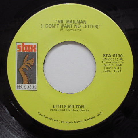 LITTLE MILTON - Mr.Mailman (US Orig)