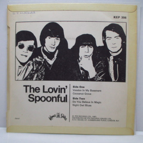 LOVIN' SPOONFUL (ラヴィン・スプーンフル) - Something In The Night (UK Orig.7"EP+CFS)