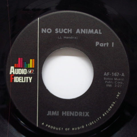JIMI HENDRIX (ジミ・ヘンドリックス)  - No Such Animal Part 1 & 2 (US Orig.7"+PS)