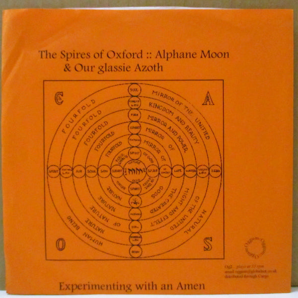 V.A. (米エクスペリメンタルx3ユニット） (米エクスペリメンタルx3ユニット)  - Experimenting With An Amen (UK 300 Ltd. Blue Vinyl 7"/Numbered PS)