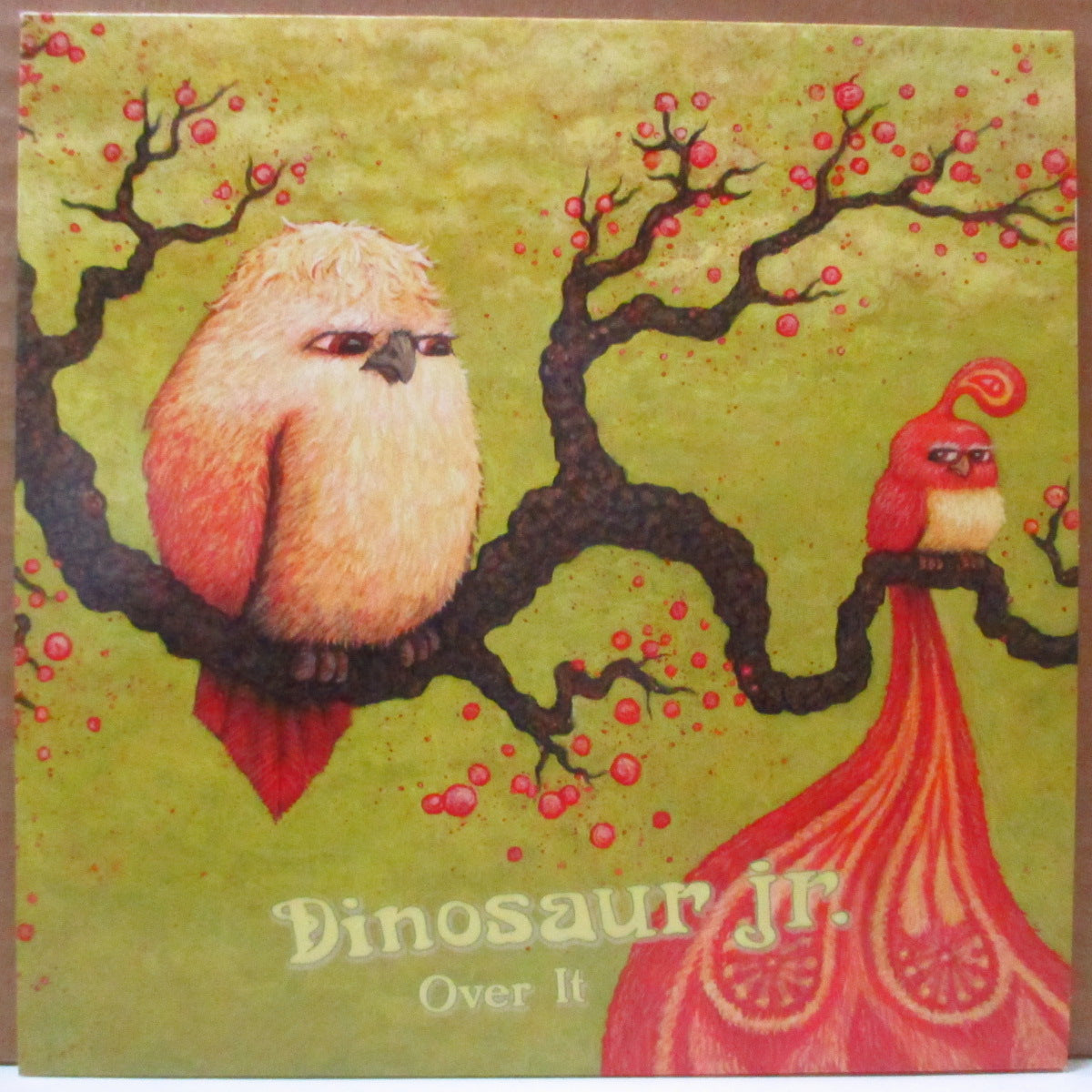 DINOSAUR Jr. (ダイナソーJr.)  - Over It (UK-EU 限定「ホワイトヴァイナル」 7インチ+マット固紙ジャケ)