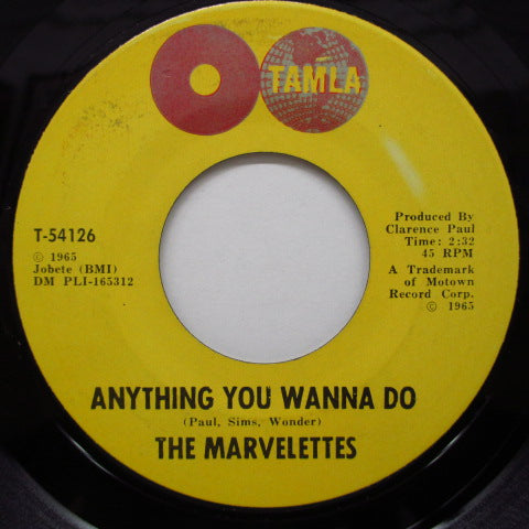 MARVELETTES - Anything You Wanna Do (Orig)