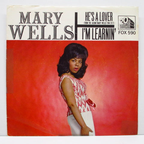 MARY WELLS - I'm Learnin' / He's A Lover (US Oorig.7"+PS)