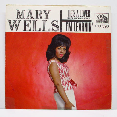 MARY WELLS - I'm Learnin' / He's A Lover (US Oorig.7"+PS)