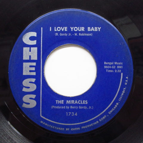 MIRACLES (SMOKEY ROBINSON & THE) - Bad Girl (60's Reissue Chess Blue Label)