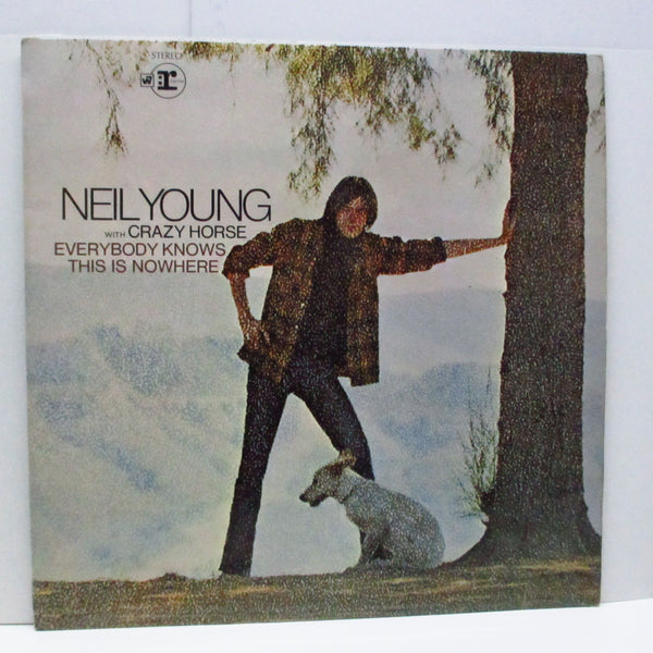NEIL YOUNG - Everybody Knows This Is Nowhere (UK '70 Re No W Logo Lbl.LP+CFS/RSLP 6349)