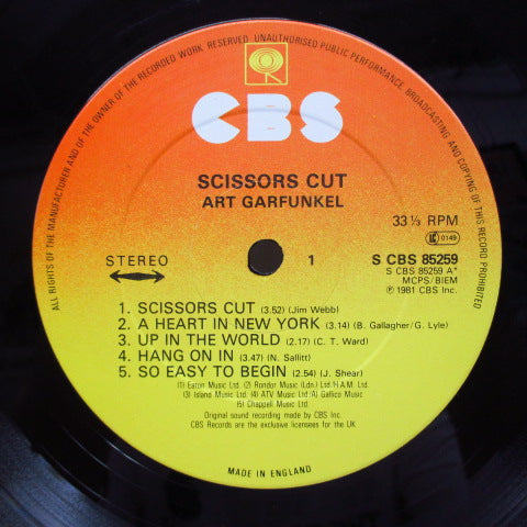 ART GARFUNKEL - Scissors Cut (UK Orig.LP)
