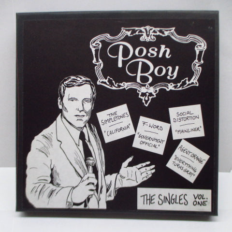 V.A. - Posh Boy The Singles Vol.1(US Ltd.4x7" Box)