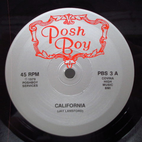 V.A. (Posh Boy 初期4枚シングル・コンピ) - Posh Boy The Singles Vol.1(US 限定 4x7" Box)