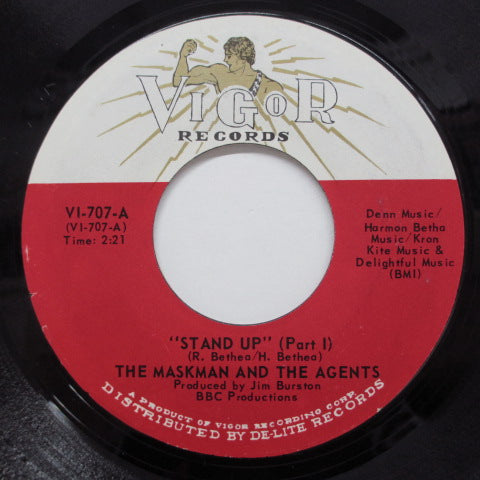 MASKMAN & THE AGENTS - Stand Up (Part 1 & 2) (US Vigor Orig)