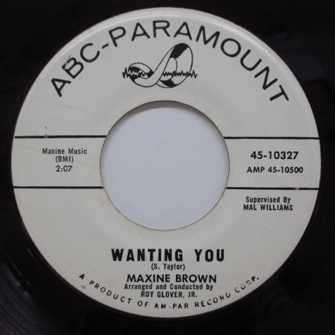 MAXINE BROWN - Wanting You (US Promo)