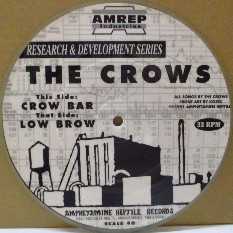 CROWS, THE (ザ・クロウズ)  - Crow Bar (US Orig.Picture 7")