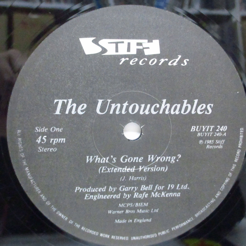 UNTOUCHABLES, THE (ジ・アンタッチャブルズ)  - What's Gone Wrong? (UK Orig.12")