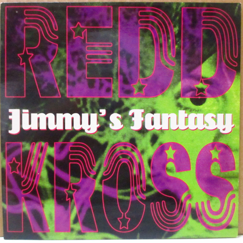 REDD KROSS (レッド・クロス)  - Jimmy's Fantasy (UK オリジナル「黒盤」 7インチ+光沢固紙ジャケ)