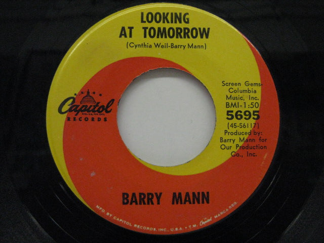 BARRY MANN - Looking At Tomorrow / Angelica