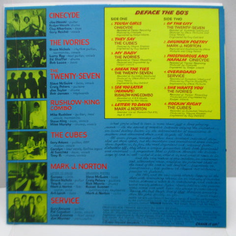 V.A. - Detroit Defaces The Eighties (US Orig.LP)