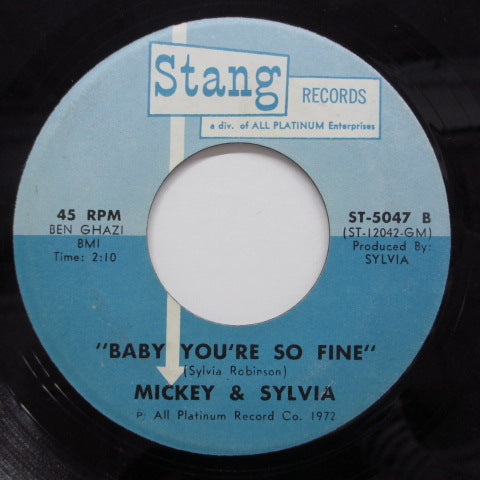 MICKEY & SYLVIA - Anytime You Want To (US Orig)