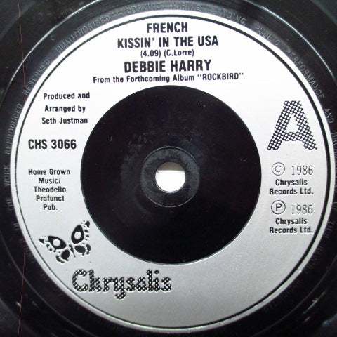DEBBIE HARRY - French Kissin' In The USA (UK Orig.)