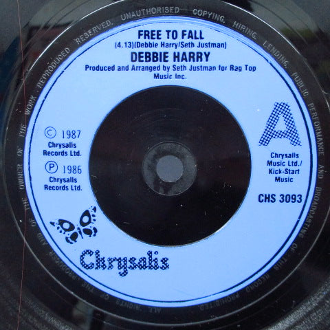 DEBBIE HARRY - Free To Fall (UK Ltd. Gatefold CVR)