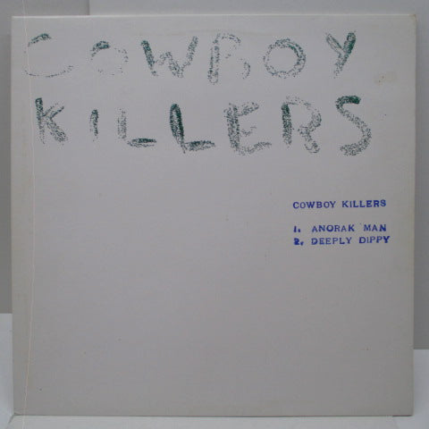 COWBOY KILLERS / DUB WAR (カウボーイ・キラーズ / ダブ・ウォー)  - Split (UK Lted 1-Sided LP/Stamped CVR)