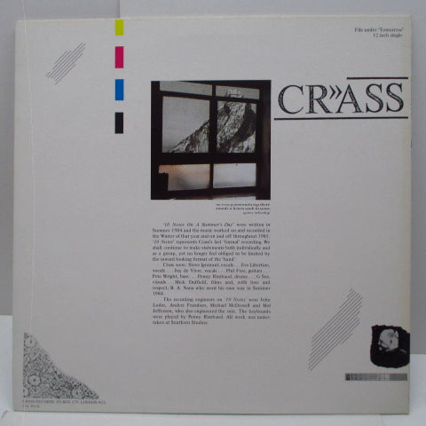 CRASS (クラス) - 10 Notes On A Summer's Day (UK Orig.12")