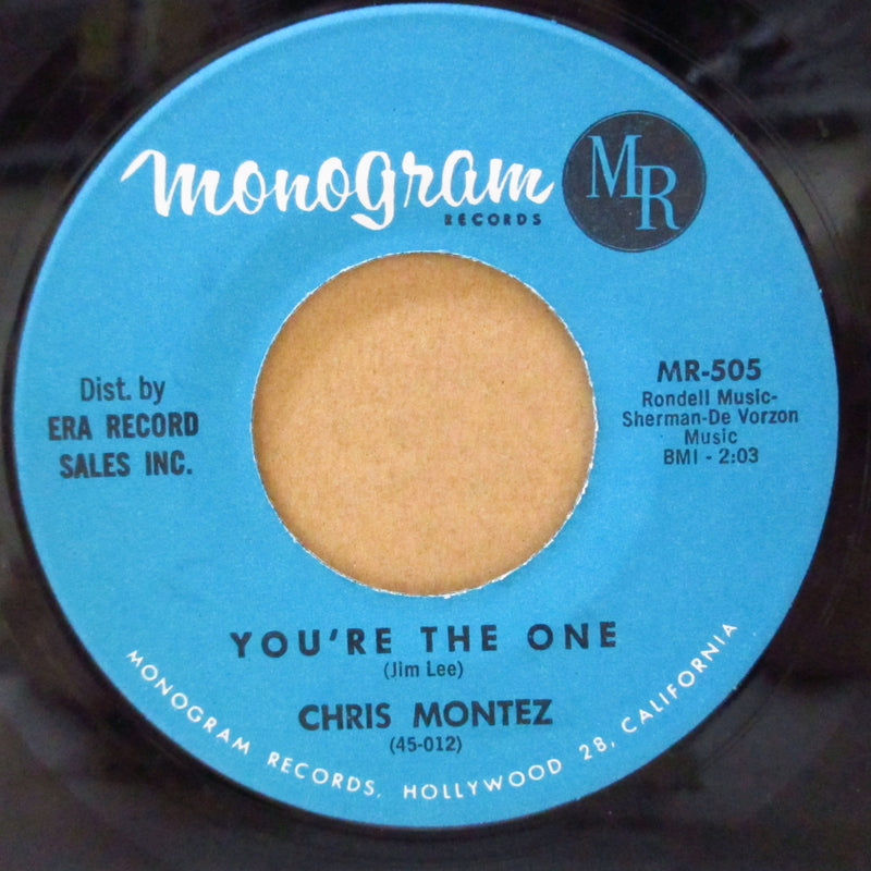 CHRIS MONTEZ (クリス・モンテス)  - Let's Dance / You're The One (US Orig.7")