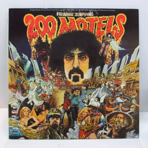 FRANK ZAPPA (MOTHERS OF INVENTION) - 200 Motels (FRANCE '81 Reissue 2xLP)