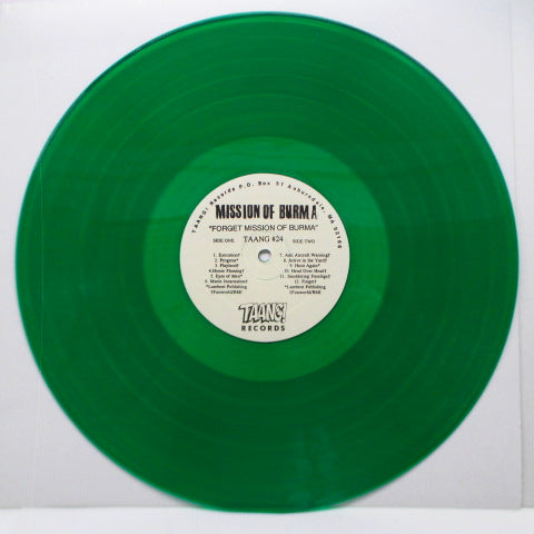 MISSION OF BURMA - Forget (US Ltd.Green Vinyl LP)