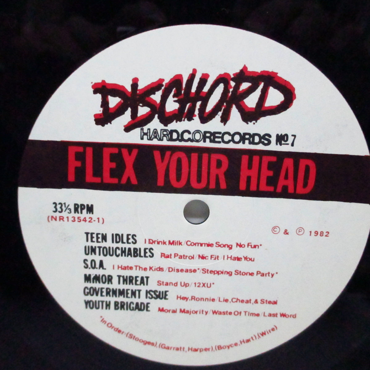 V.A. - Flex Your Head (US '85 Re LP+Poster/$6.00 Blurry Photo CVR)