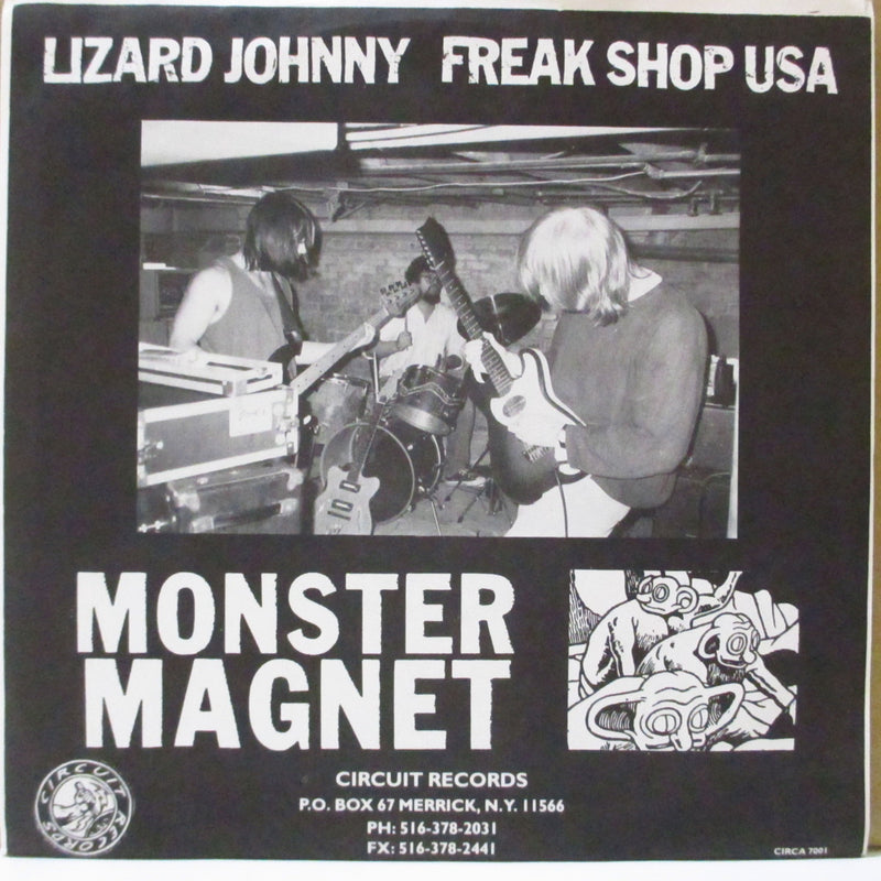 MONSTER MAGNET (モンスター・マグネット)  - Lizard Johnny (US Orig.7")