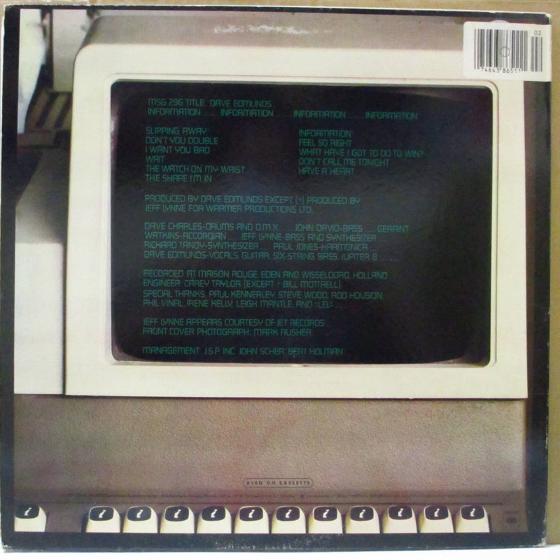 DAVE EDMUNDS (デイヴ・エドモンズ)  - Information (US オリジナル LP)