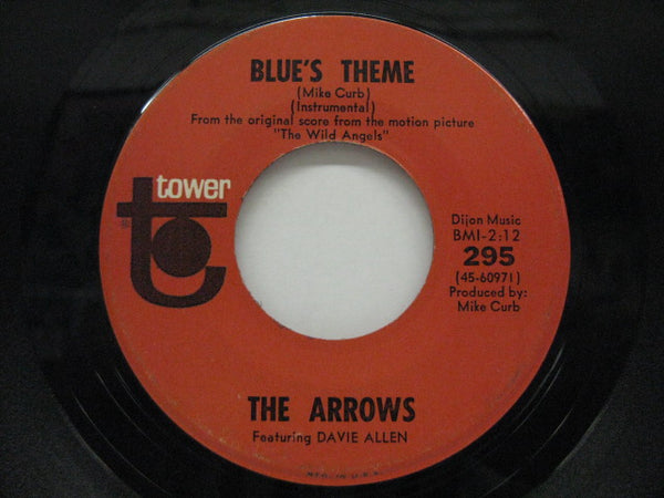 DAVIE ALLEN  & THE ARROWS - Blue's Theme / Bongo Party