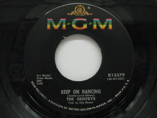GENTRYS - Keep On Dancing  (MGM Reissue)