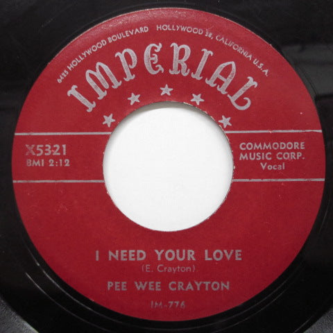 PEE WEE CRAYTON - You Know, Yeah (Orig)