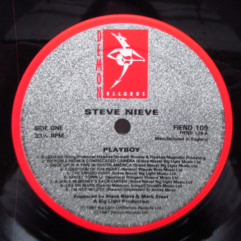 STEVE NIEVE (スティーヴ・ニーブ)  - Playboy (UK Orig.LP)