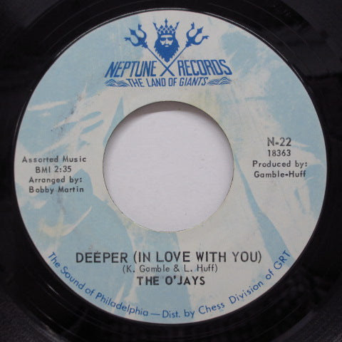 O'JAYS - Deeper (In Love With You) (2nd Press)
